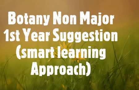 Botany Non Major suggestion