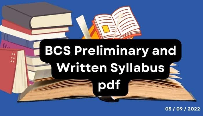 bcs syllabus