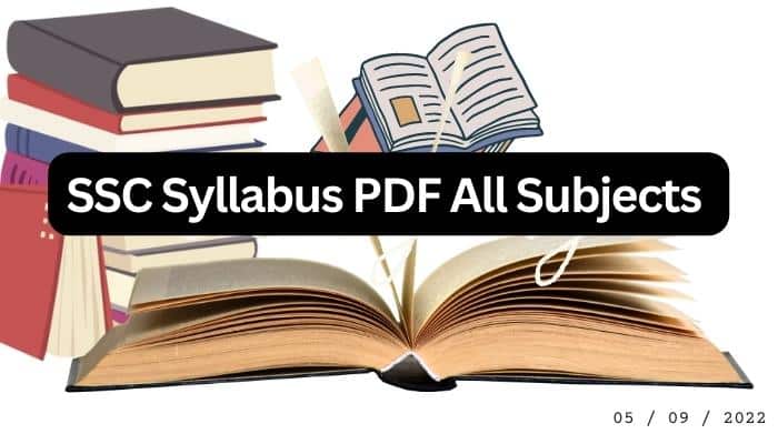 ssc syllabus