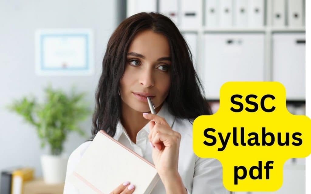 SSC Syllabus 2025