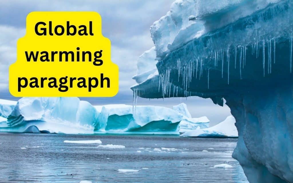 Global warming paragraph