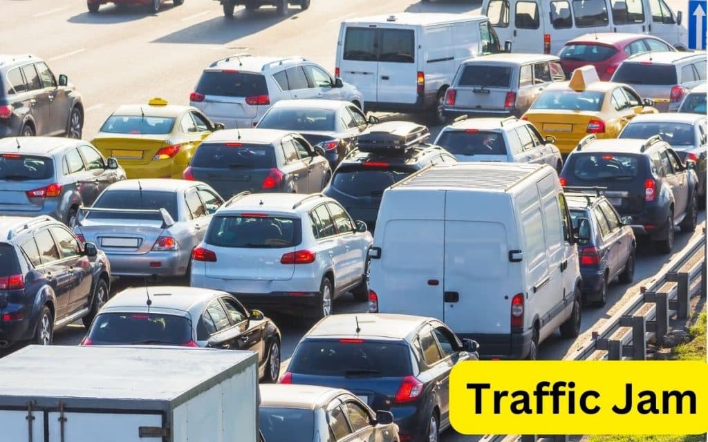 Traffic jam paragraph